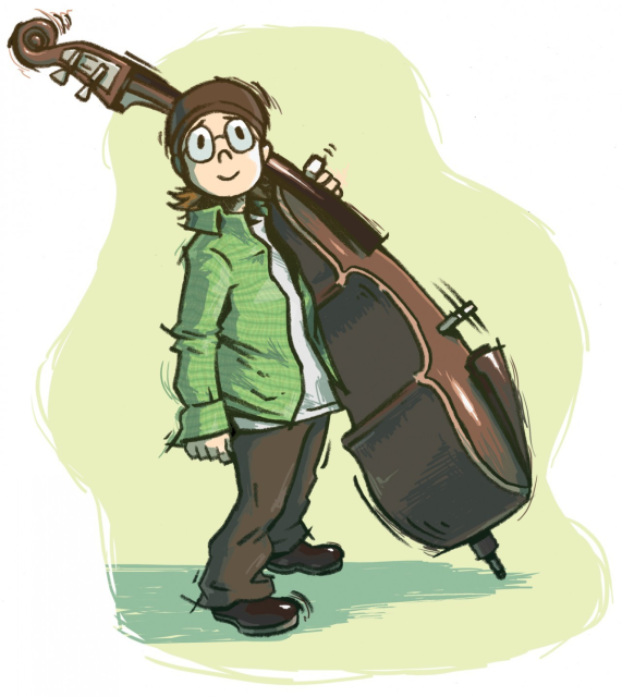 Character illustration of Basil from Steambot Chronicles.