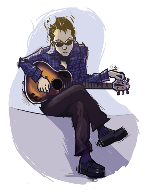 Character illustration of Fennel from Steambot Chronicles.