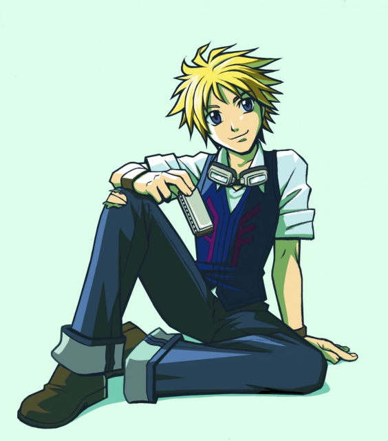 Character illustration of Vanilla from Steambot Chronicles.