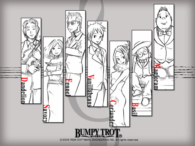 White Steambot Chronicles wallpaper featuring character portrait panels.