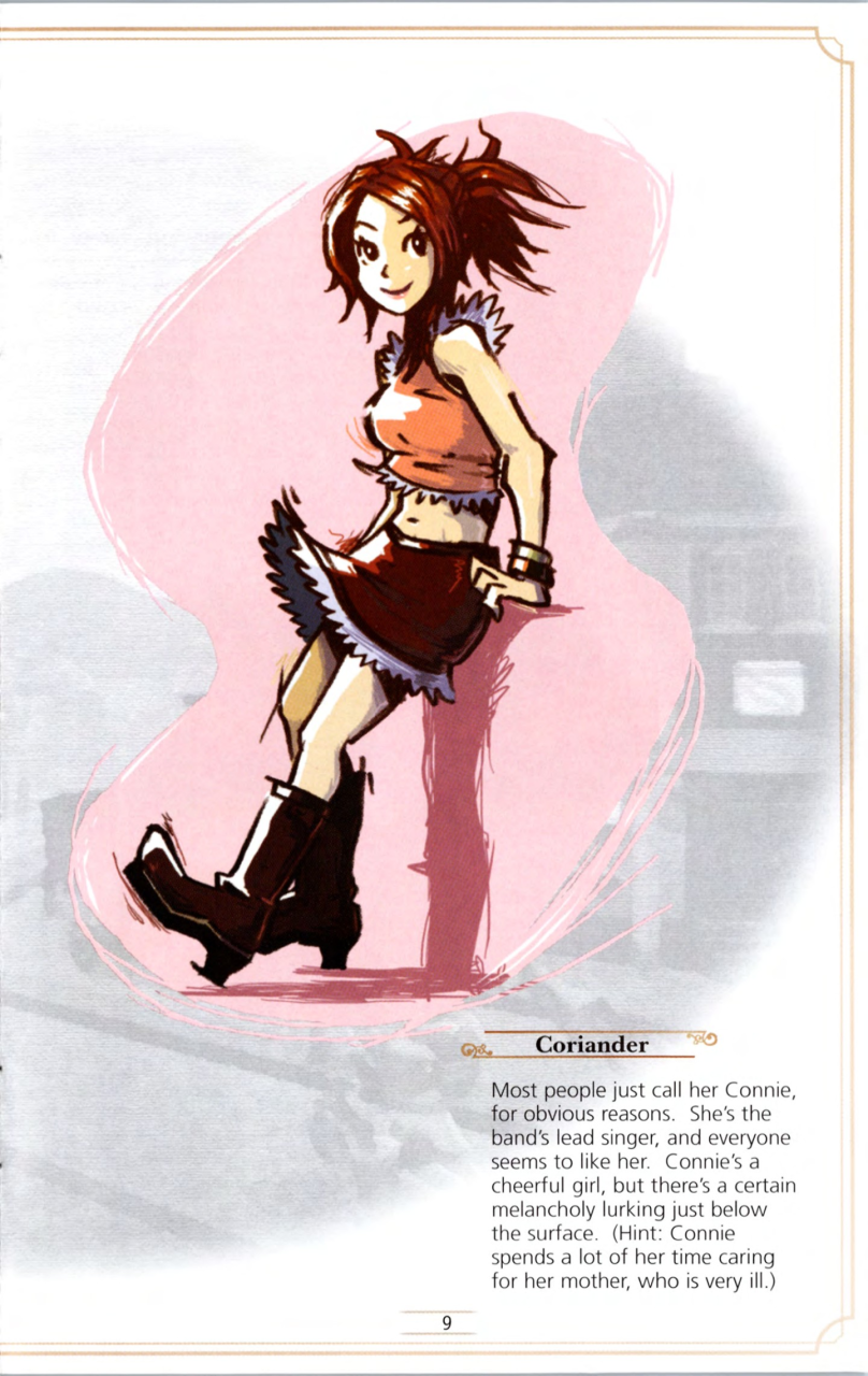 Steambot Chronicles US manual — Printed page 9.